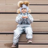 Комбинезон зимний "Серый космос"