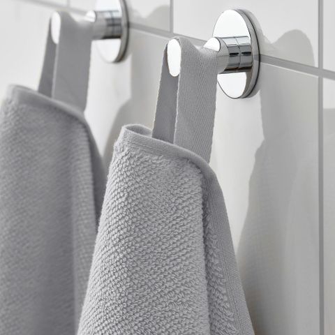 Полотенце банное IKEA VINARN (ВИНАРН), Светло-серый, 70х140 см