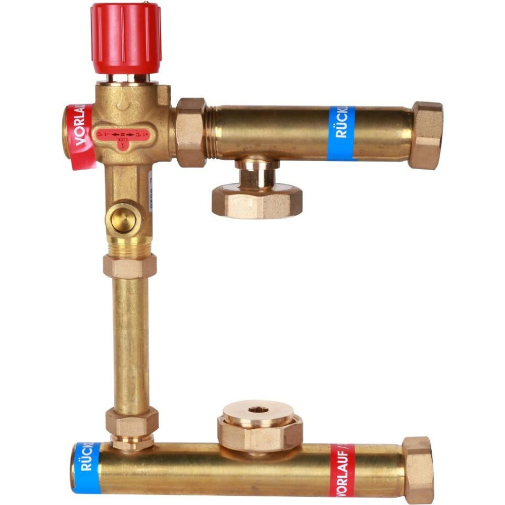 Насосно-смесительный узел ISOTHERM 30-50°C, без насоса. STOUT