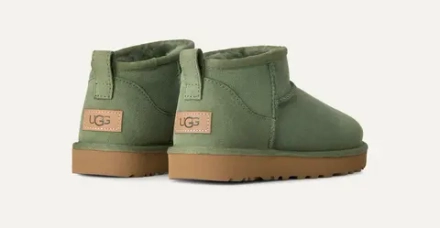 UGG Угги Classic Ultra Mini, зеленый