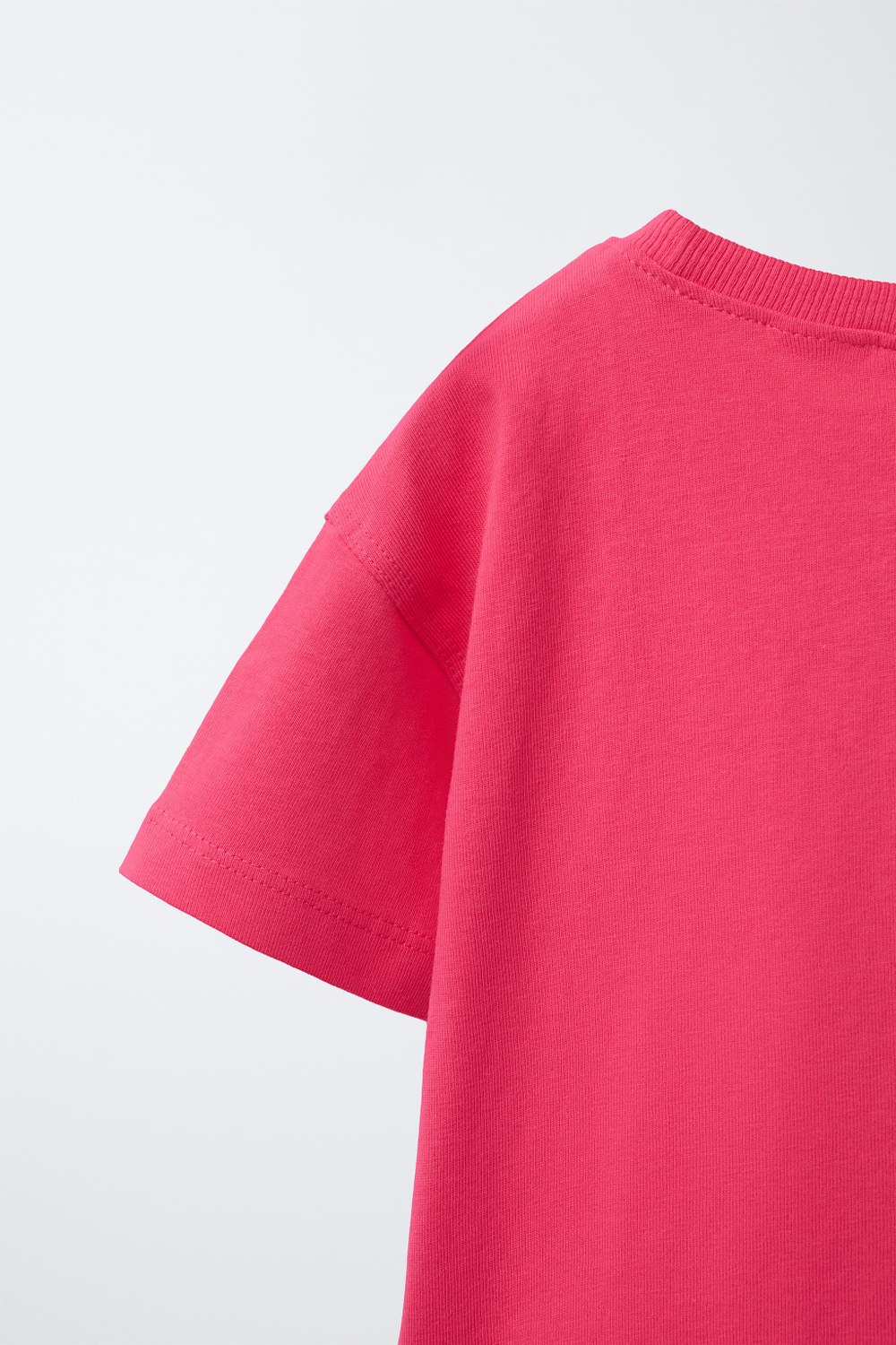 ZARA ФУТБОЛКА С НАДПИСЬЮ, КРАСНЫЙ