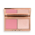 Палетка румяна и хайлайтер Charlotte Tilbury Hollywood Blush&Glow Glide Palette