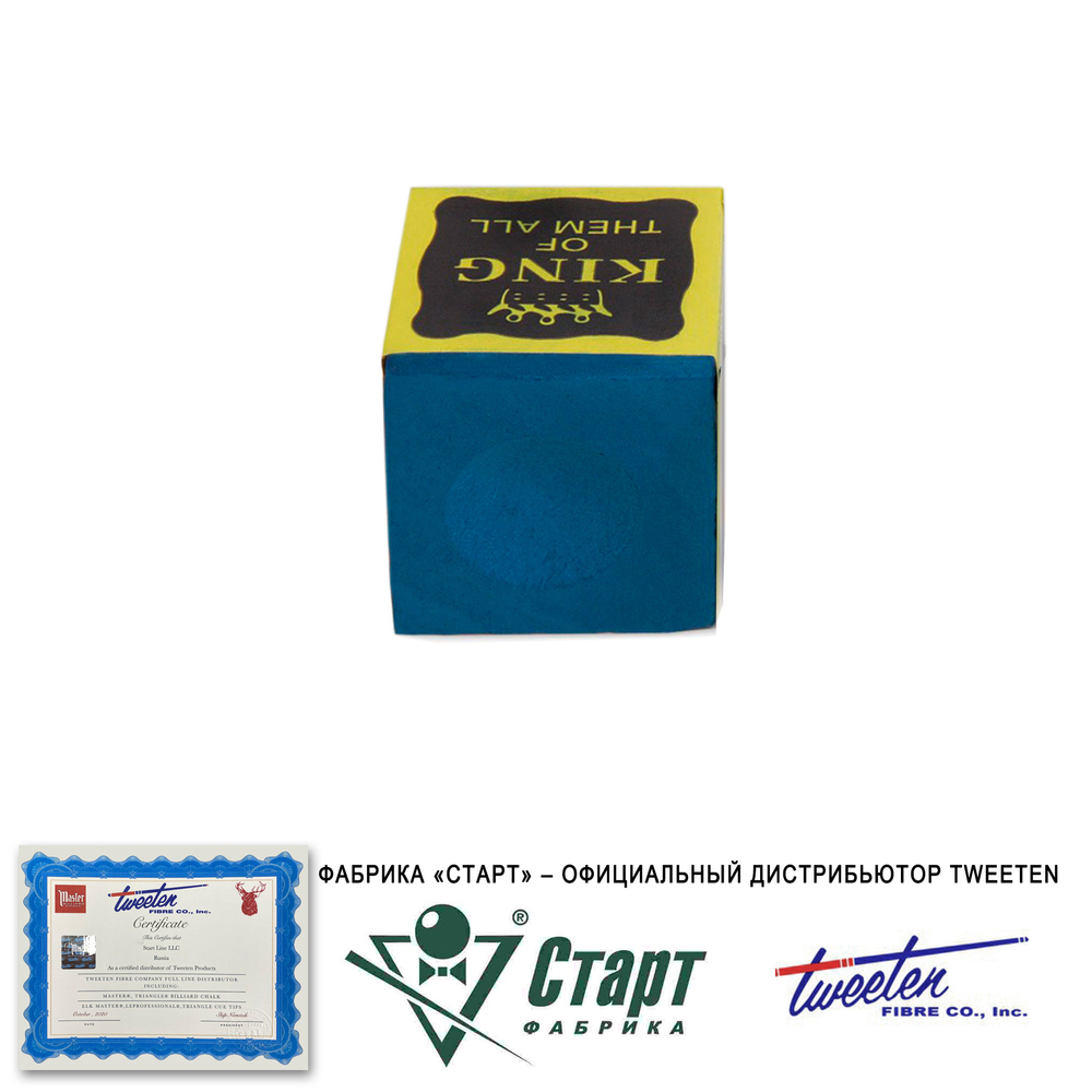 Мел Tweeten Triangle синий (1 шт)