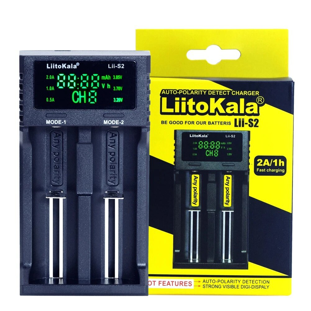 Умное зарядное устройство Liitokala Lii-S2
