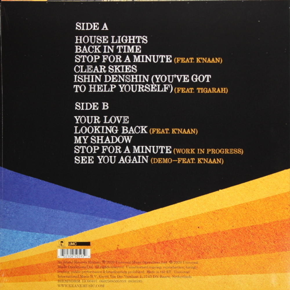 Keane / Night Train (Coloured Vinyl)(LP)