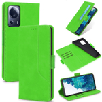 Стильный чехол-книжка из кожи для XIAOMI 13 LITE с отделом для наличных, 3 слотами для карт и подставкой