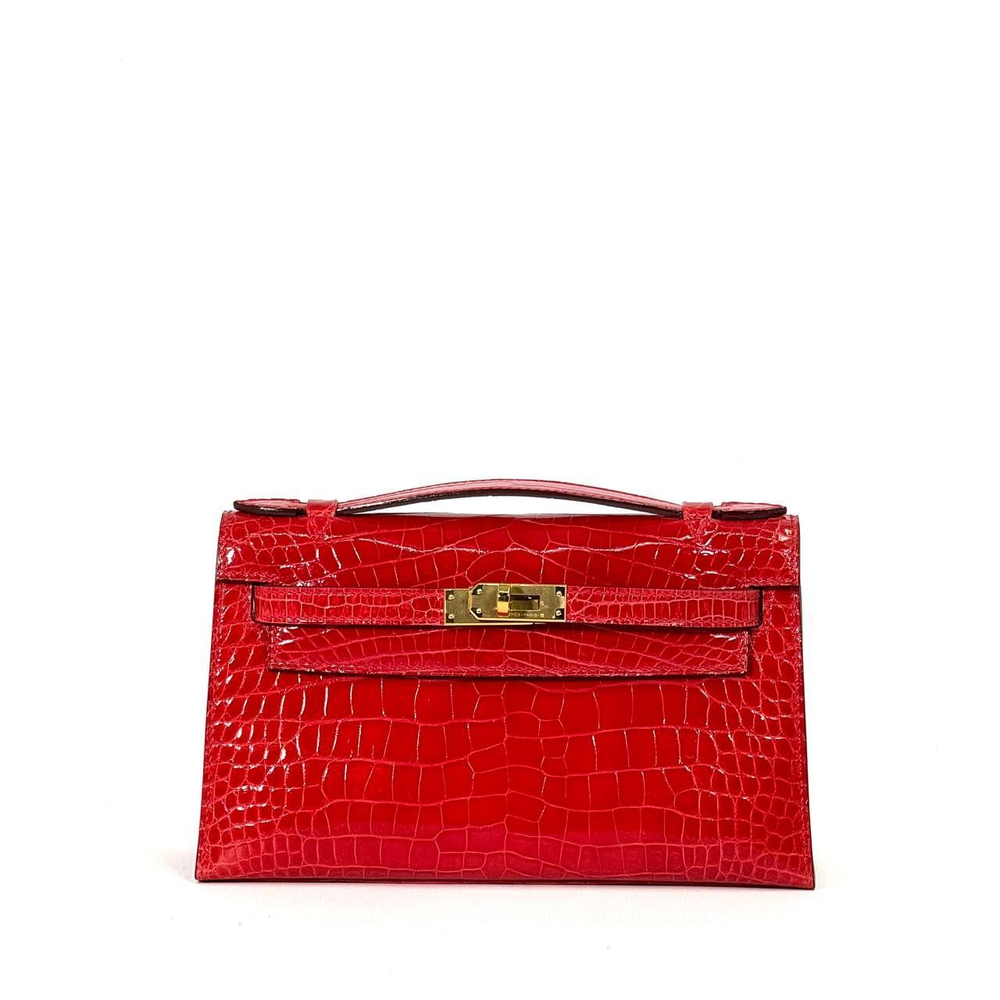 Сумка Hermes из кожи крокодила