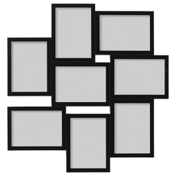 IKEA VÄXBO  (ИКЕА ВЭКСБО)  -  Рамка на 8 фотографий - чёрный 13х18 см