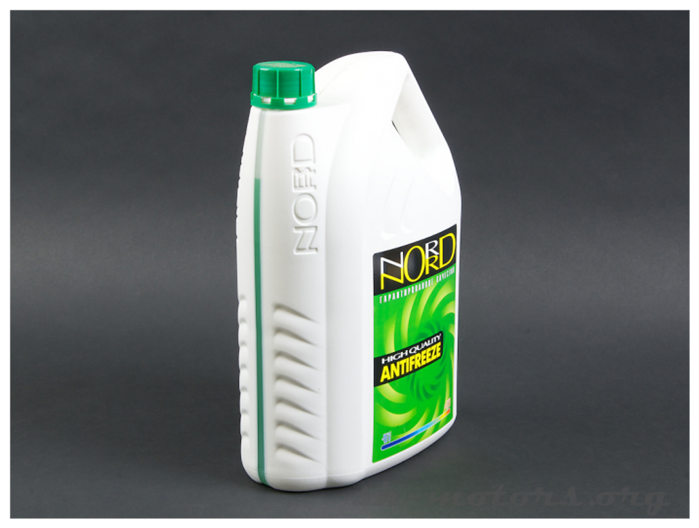 Антифриз NORD High Quality Antifreeze готовый -40C зеленый 10 кг NG 20492