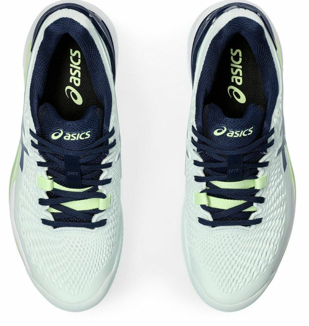 Женские Кроссовки теннисные Asics Gel-Resolution 9 Clay - Мятный