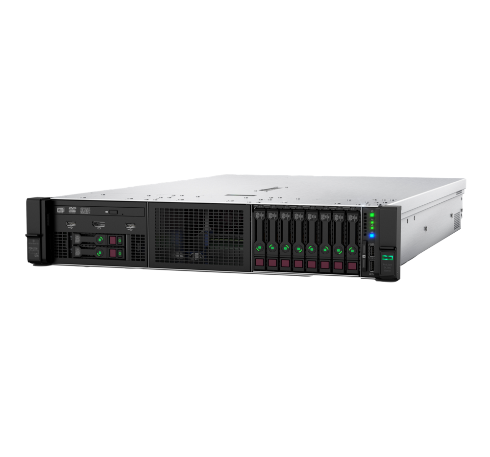 Стоечный сервер - HP Enterprise ProLiant DL380  Gen10, 2U 2.5“x8 1P/10C 32Gb, P20174-B21