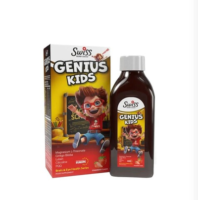 Swiss Bork, Genius Kids Syrup, 150 ml | Bolalar uchun Genius siropi, 150 ml