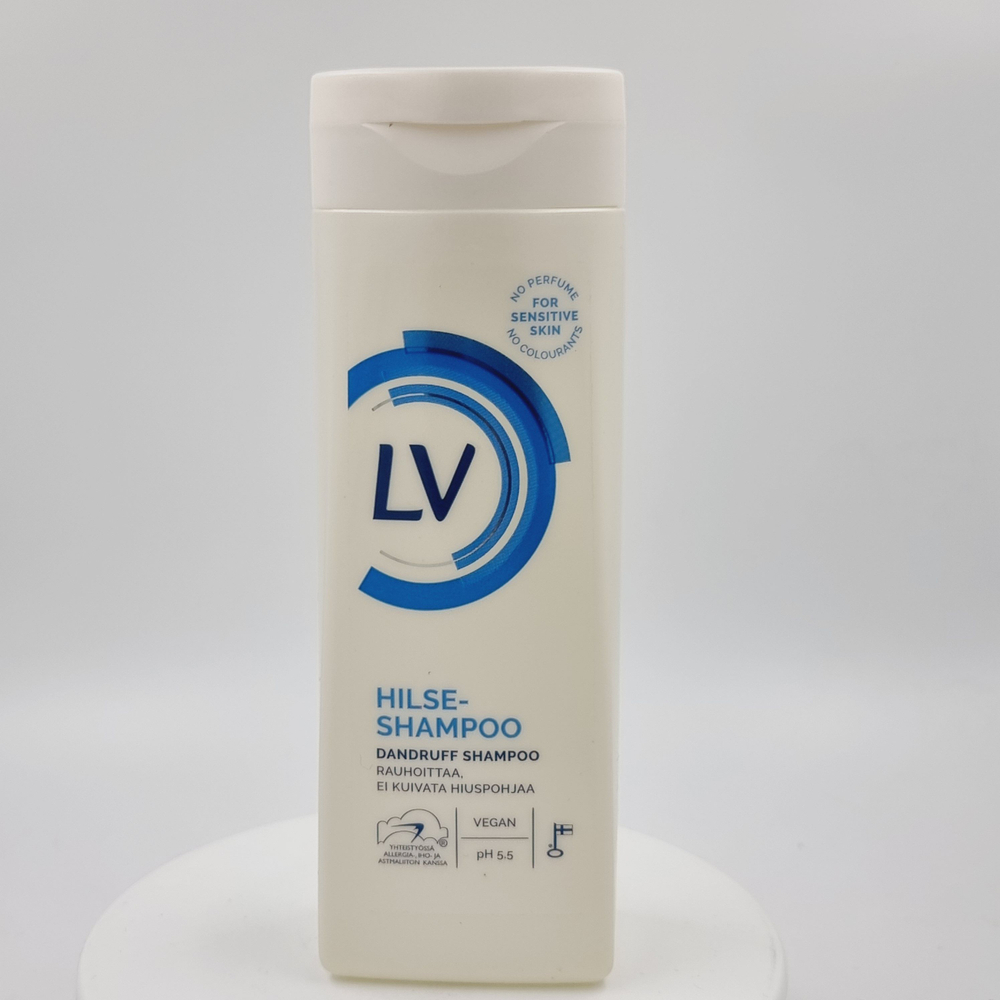 Шампунь LV для волос против перхоти, 250 мл (из Финляндии)