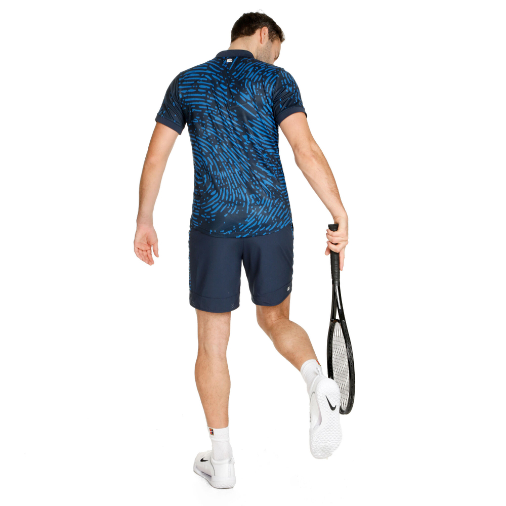 Мужские теннисные шорты BIDI BADU Fingerprint 7in Shorts Men - Dark Blue