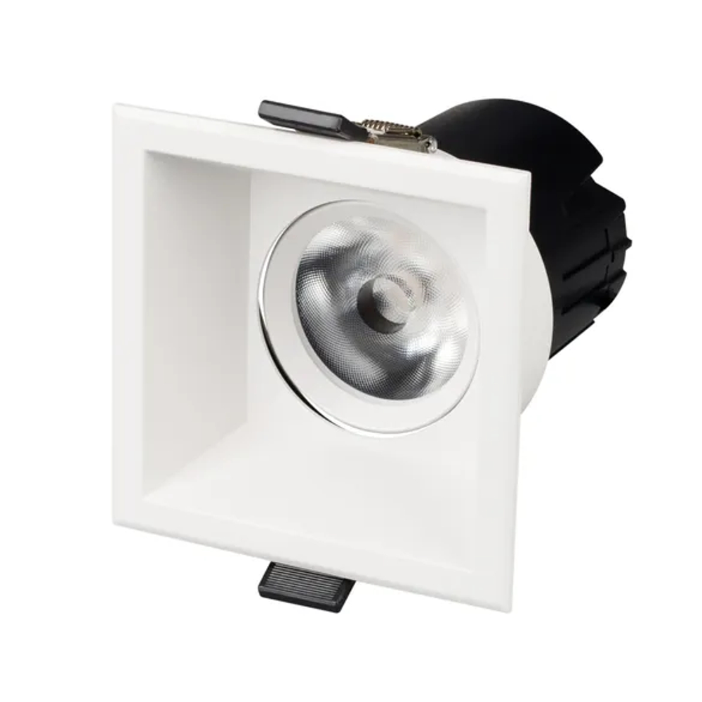 Светильник MS-FLOW-BUILT-S85x85-12W Day4000 (WH, 55 deg, 230V) (Arlight, IP20 Металл, 5 лет) 055930