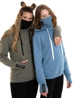 Худи с маской "Ниндзя" Толстовка "Ninja" без начеса