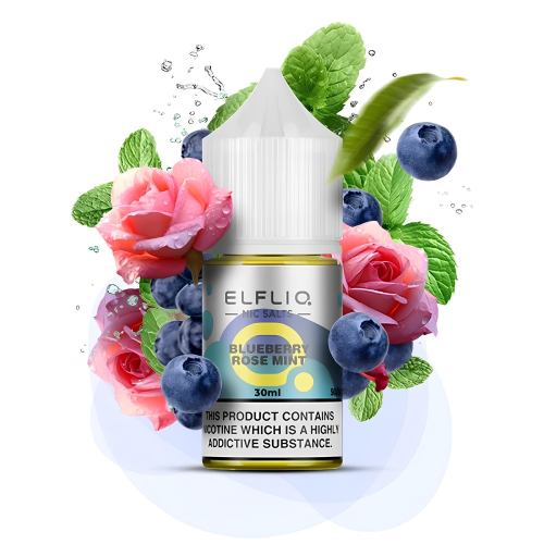 ELFLIQ - Blueberry Rose Mint (5% nic, 30ml)