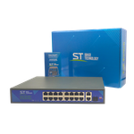 ST-S163POE (2G/1S/250W/A), Источник питания Switch POE 16-ти портовый