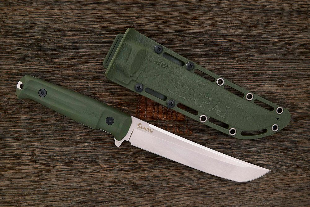 Нож тактический (разделочный) Kizlyar Supreme Senpai, клинок 171мм, AUS-8, кратон