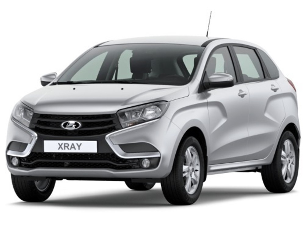 Автоковрики для Lada X-Ray. С ящиком под пассажирским сиденьем.