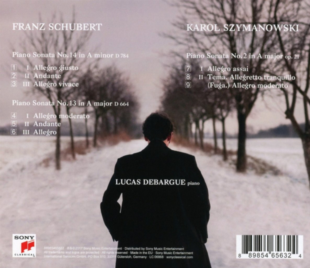 Lucas Debargue / Schubert, Szymanowski (CD)