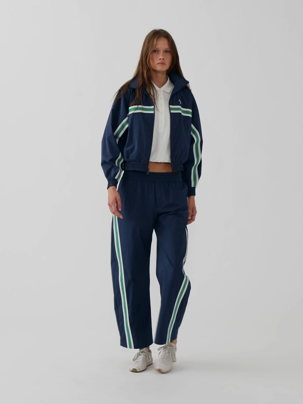 Спортивные брюки Gap × Malbon из текстурированного поплина. - GAP
