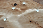 Pendant design lamp UFO  L120 (dark Wood)