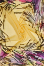 Шелковый платок JUSAN YELLOW 140×140