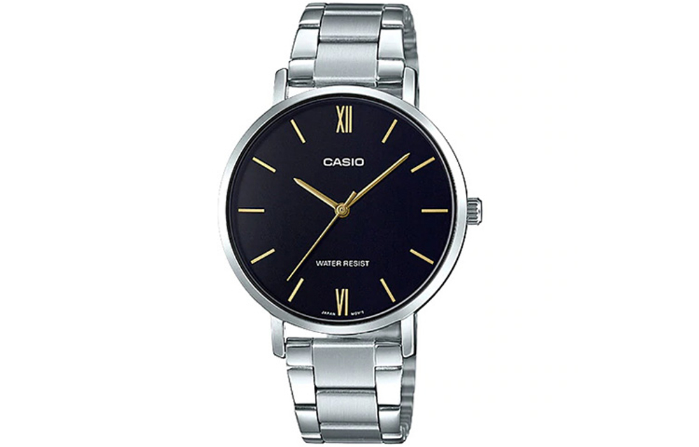 CASIO Women"s Standard Series Silver Watch LTP-VT01D-1B