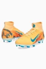 Бутсы Nike Zoom Mercurial Superfly 10 Pro Mbappe FG - оранжевый