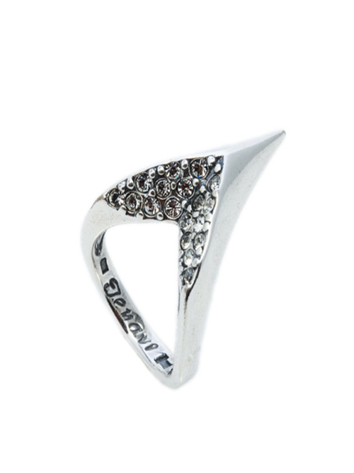 "Тью" кольцо из коллекции "Crystal Fang" от Jenavi