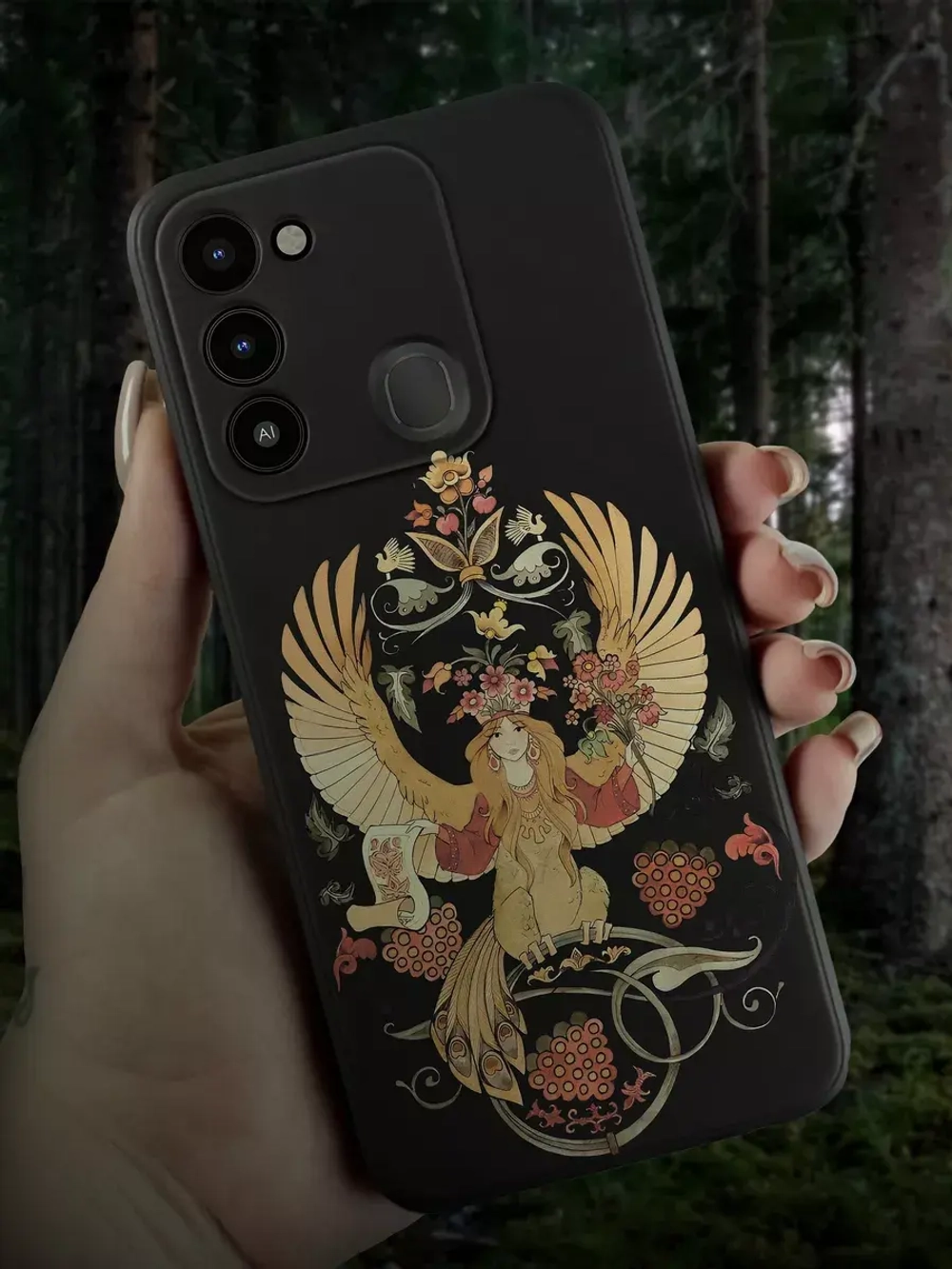 Чехол на Tecno Spark 8C с принтом