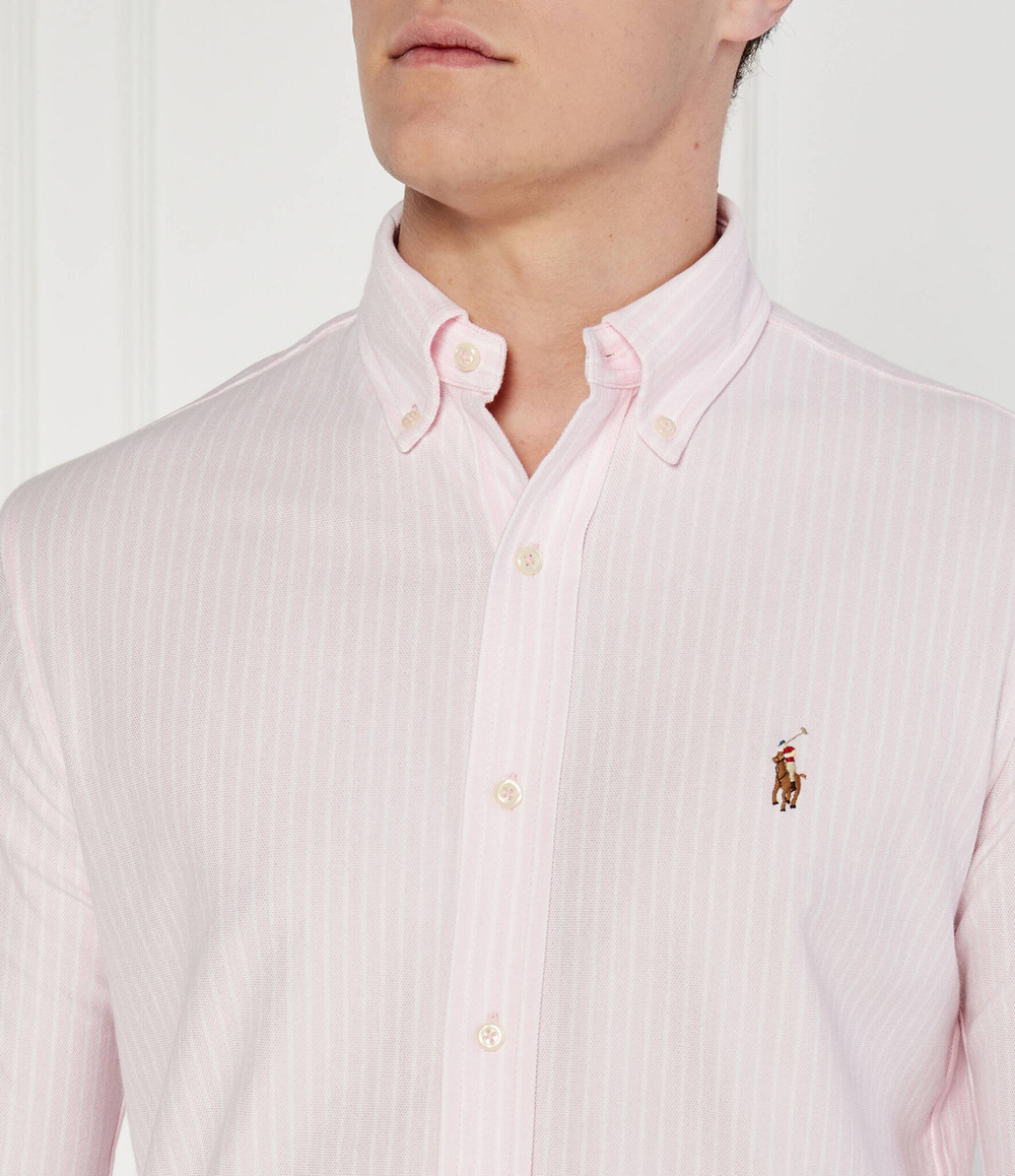 Рубашка POLO RALPH LAUREN - пудрово-розовый(710934575)