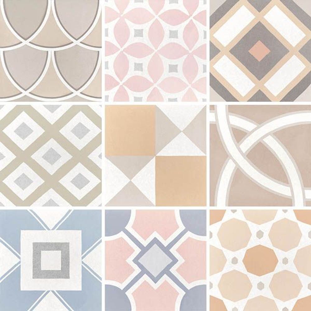 Керамогранит CAPRICE PATCHWORK PASTEL (22103)