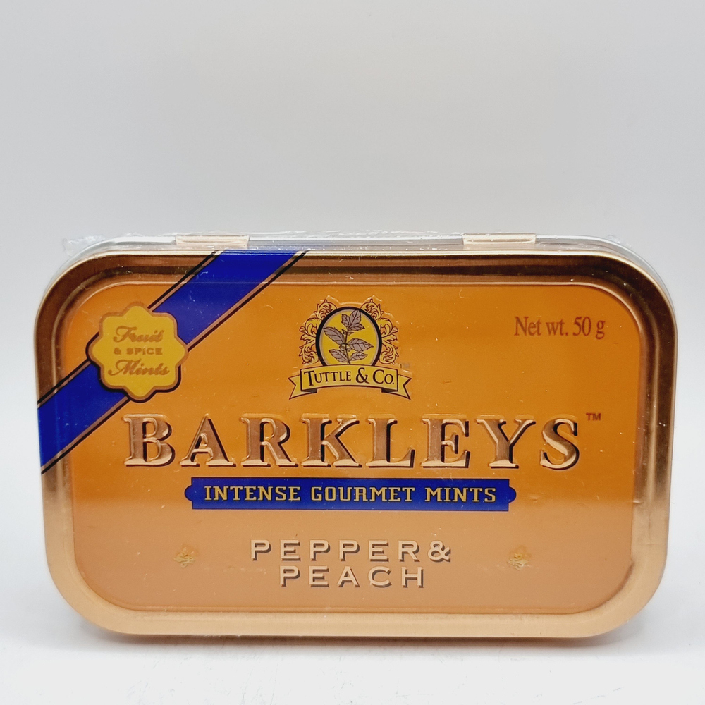 Barkleys Леденцы Pepper & Peach, перец чили и персик, 50 г (из Эстонии)