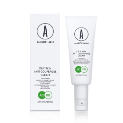Антикуперозный крем для себопрофицитной кожи, ANGIOPHARM