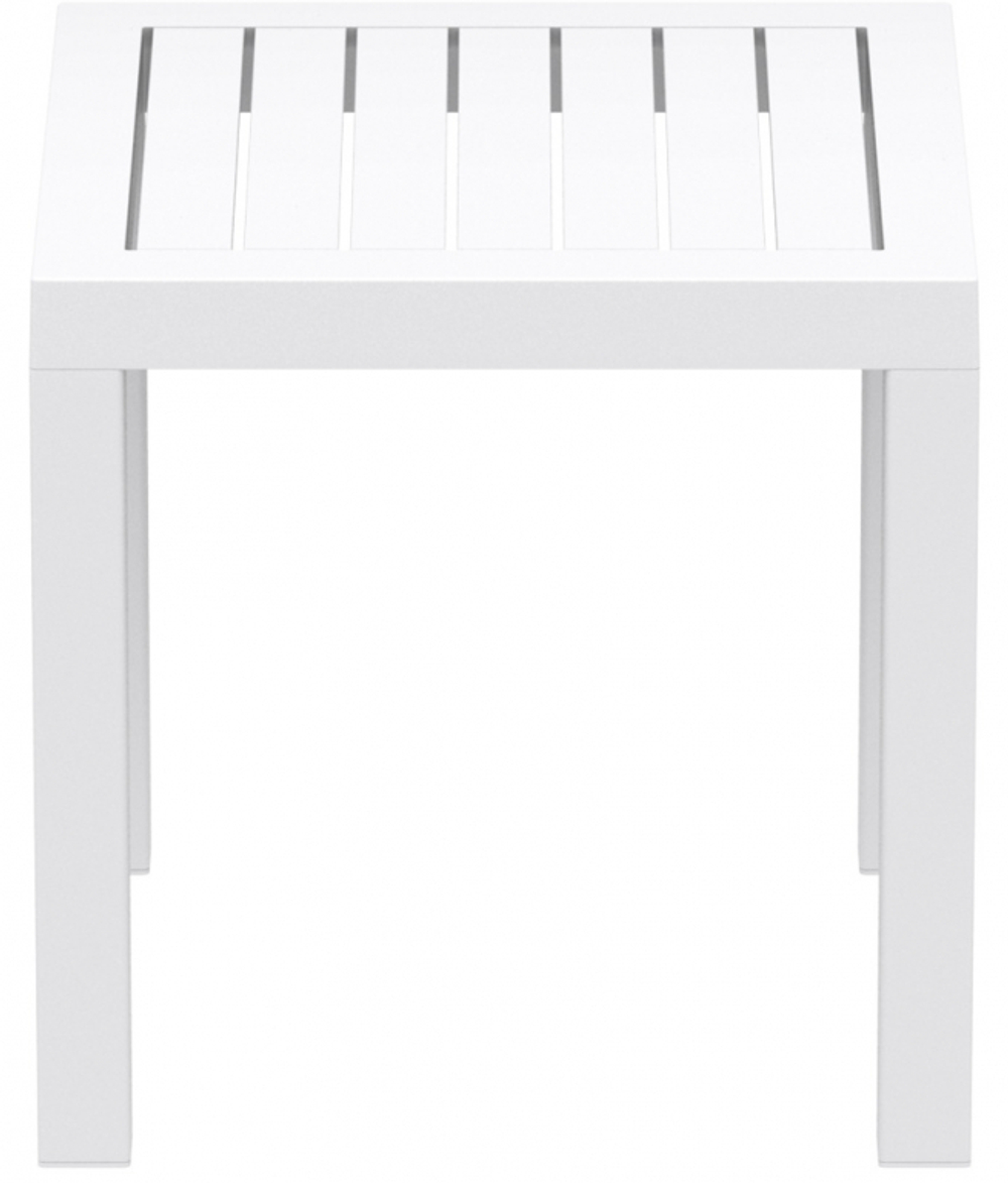 Столик пластиковый журнальный Siesta Contract Ocean Side Table, белый
