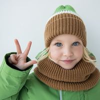 Снуд из смесовой шерсти "Фундук"