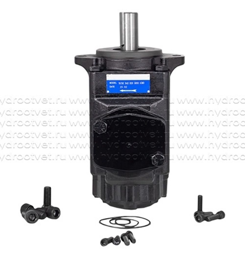 T67DCB42B201R00A100 - Пластинчатый нерегулируемый двухпоточный насос серии T67DC с рабочим объемом 137,5+66 см3