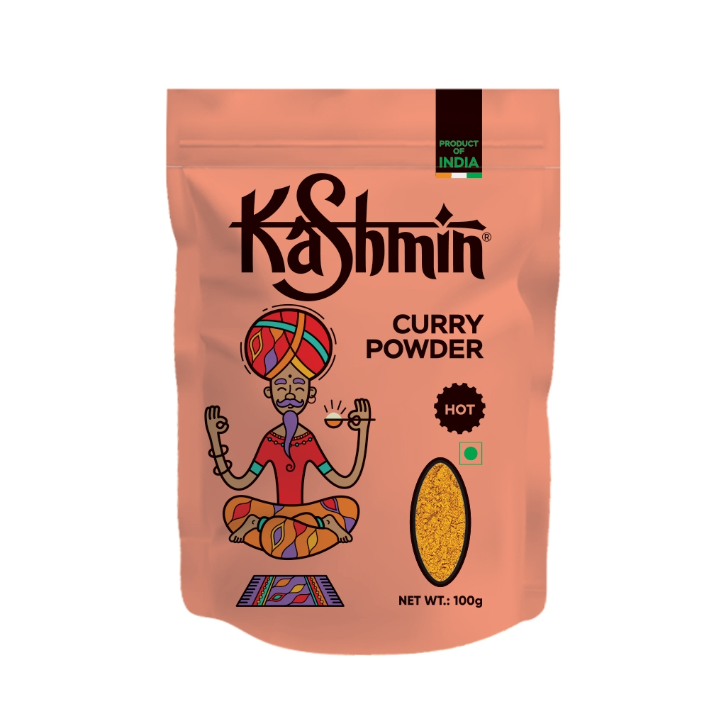 Kashmin Curry Powder Hot Приправа карри острая 100г