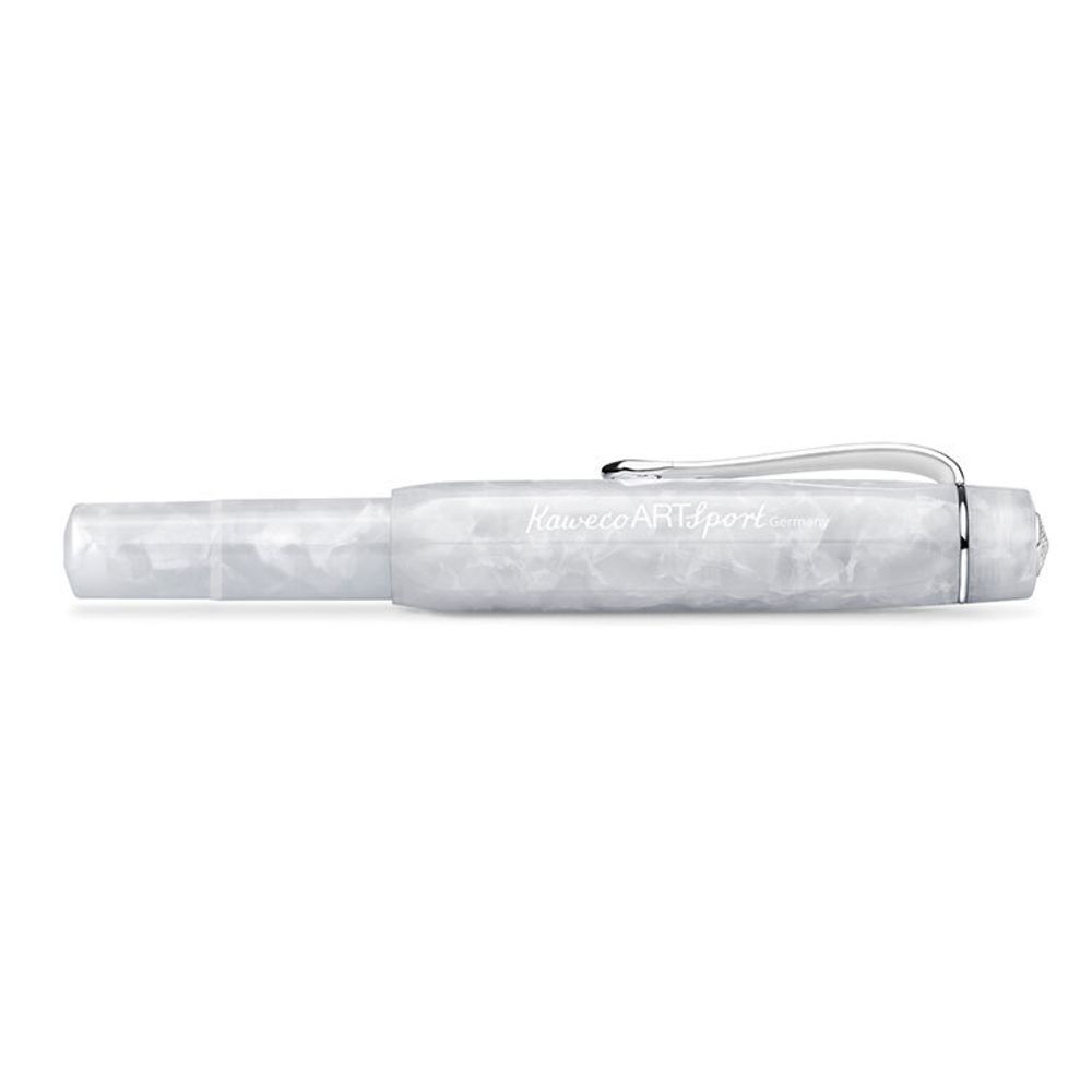 Ручка перьевая KAWECO ART Sport Mineral White с пером EF (11000190) 2