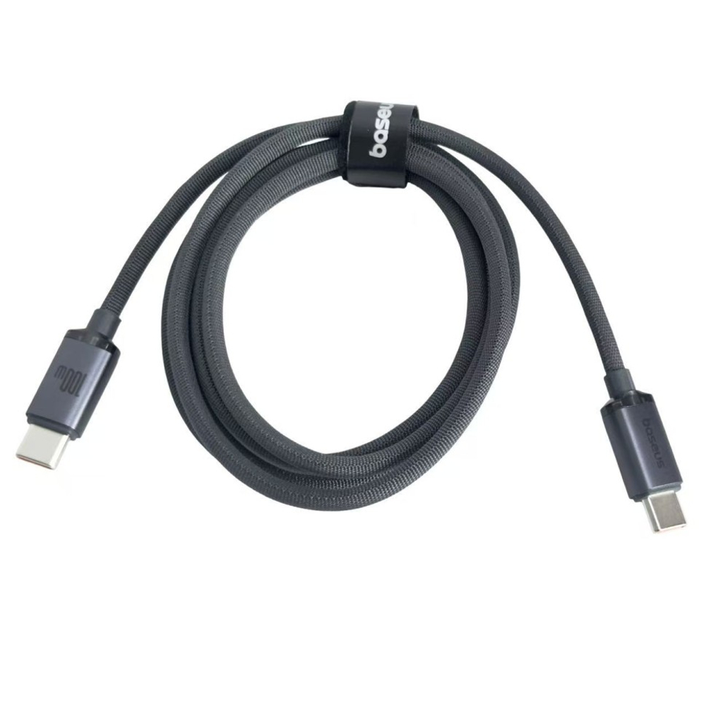 Кабель-зарядка Type-C на Type-C Baseus Crystal Shine Series 100W 1.2м (CAJY000601) синий