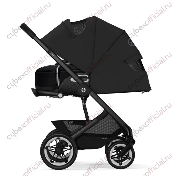Прогулочная коляска Cybex Talos S Lux BLK Moon Black