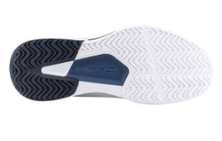 Мужские кроссовки теннисные Head Revolt Court 5.0 - white/blueberry