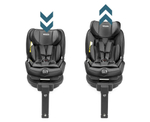 Автокресло Peg Perego Viaggio Giro (9-18 кг) с базой 360 Isofix Crystal Black