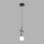 8365/1A ECO LN26 330 черный/серый, металл/бетон Подвес E27 LED 10W 220V TESLA