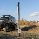 Домкрат реечный, 3 т, высота подъема 135-1315 мм, High Jack Matrix