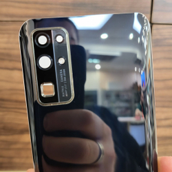 Крышка для Honor 30 - задняя стеклянная панель "Высокое качество" (чёрного цвета)