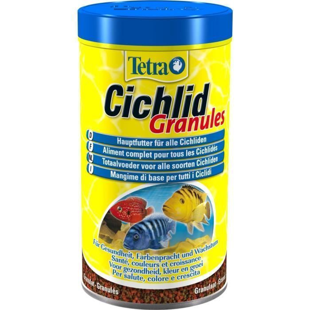Корм для рыб TetraCichlid Granules, гранулы д/цихлид 500 мл.
