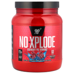 BSN, NO-XPLODE®, Legendary Pre-Workout, предтренировочный комплекс, со вкусом голубой малины, 1,11 кг (2,45 фунта)